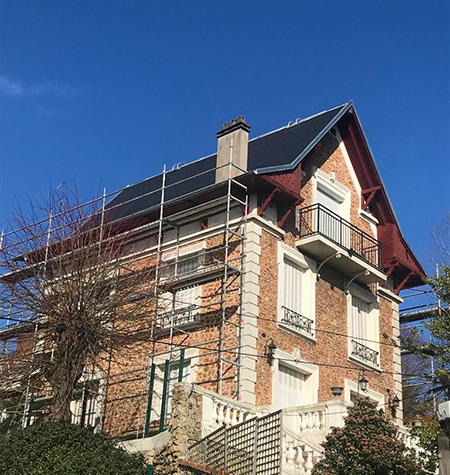 Après refection de toiture à Brétigny sur Orge dans l'Essone