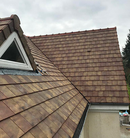 Après pose de tuile à Brétigny sur Orge dans l'Essone